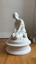 "Orleanska Jungfrun" Parian, Gustavsberg, Henri Chapu