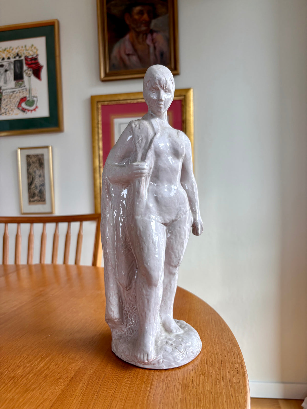 Skulptur Badare