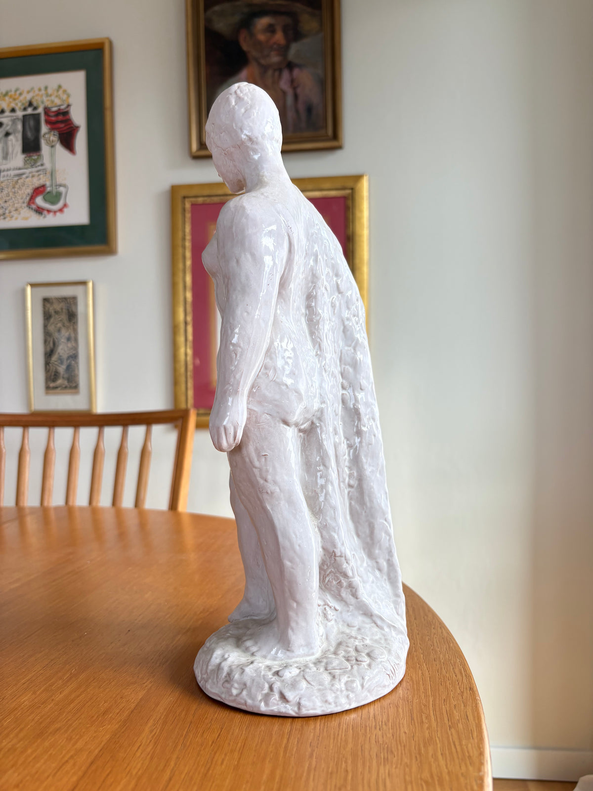 Skulptur Badare