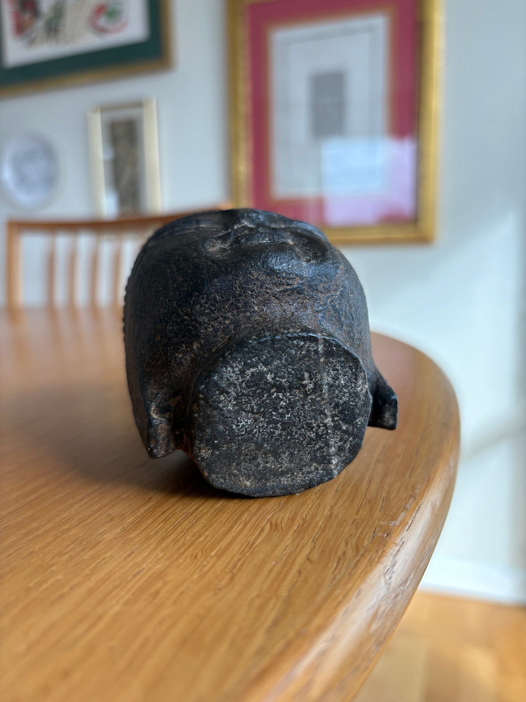 Buddahhuvud i sten
