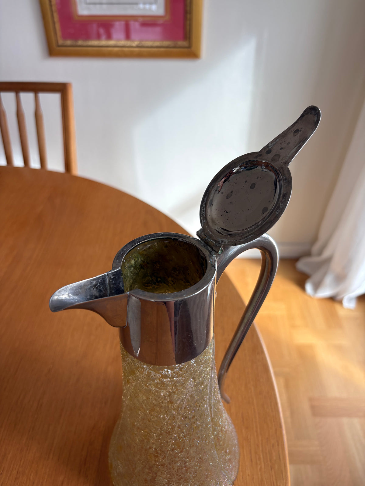 Vinkaraff Iriserande glas, Böhmen 1920-tal
