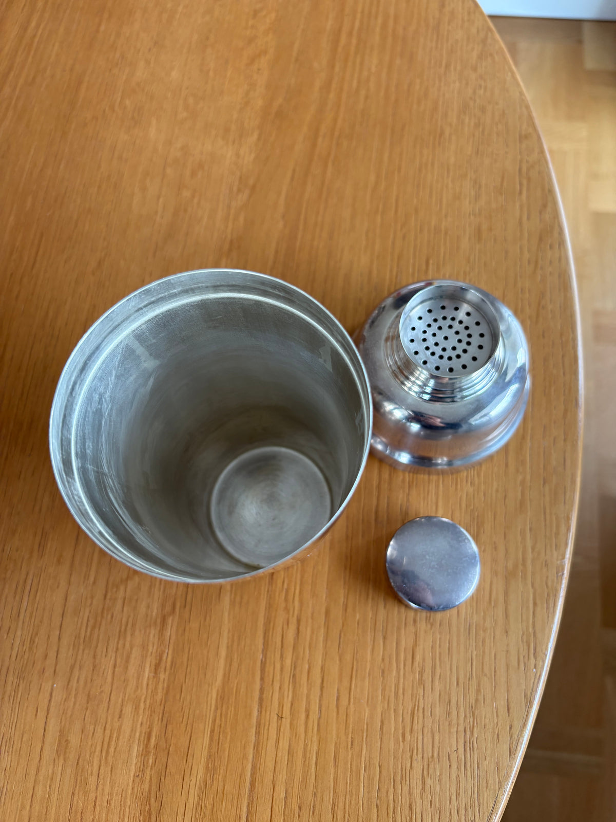 Cocktailsshaker Silverpläterad 30-tal