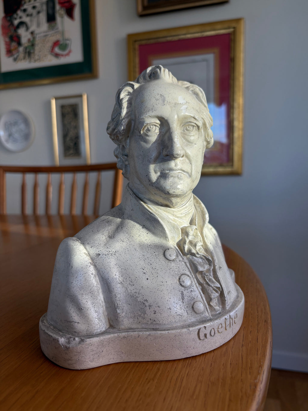 Johann Wolfgang von Goethe, Byst