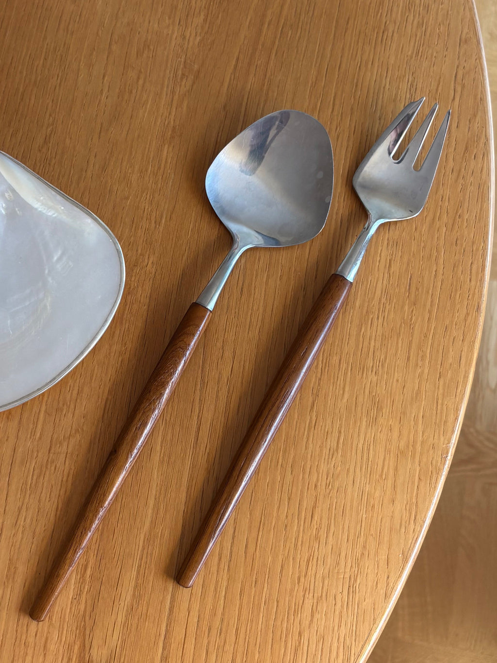 Salladsbestick Teak 60-tal