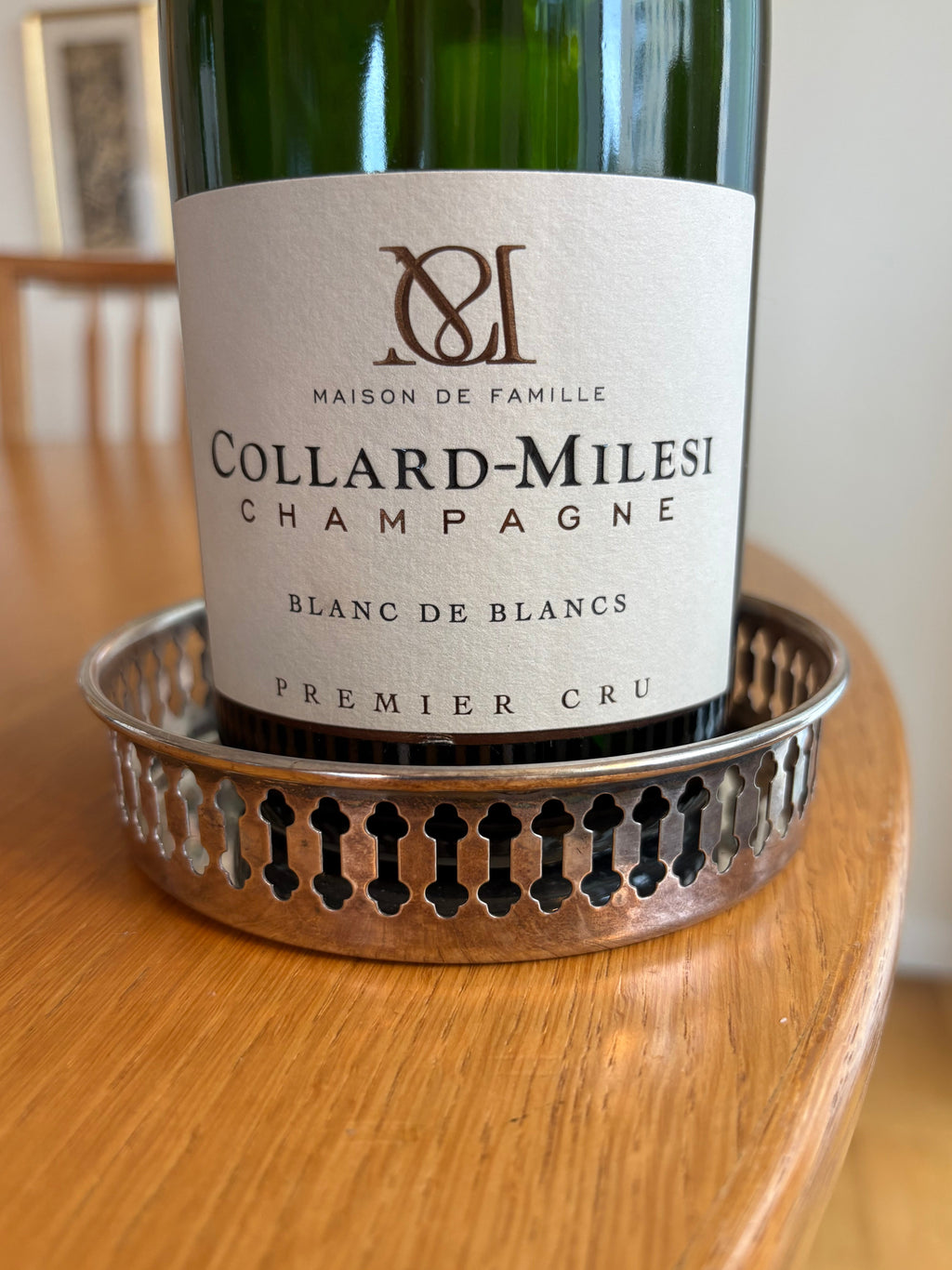 Coaster Champagneflaska