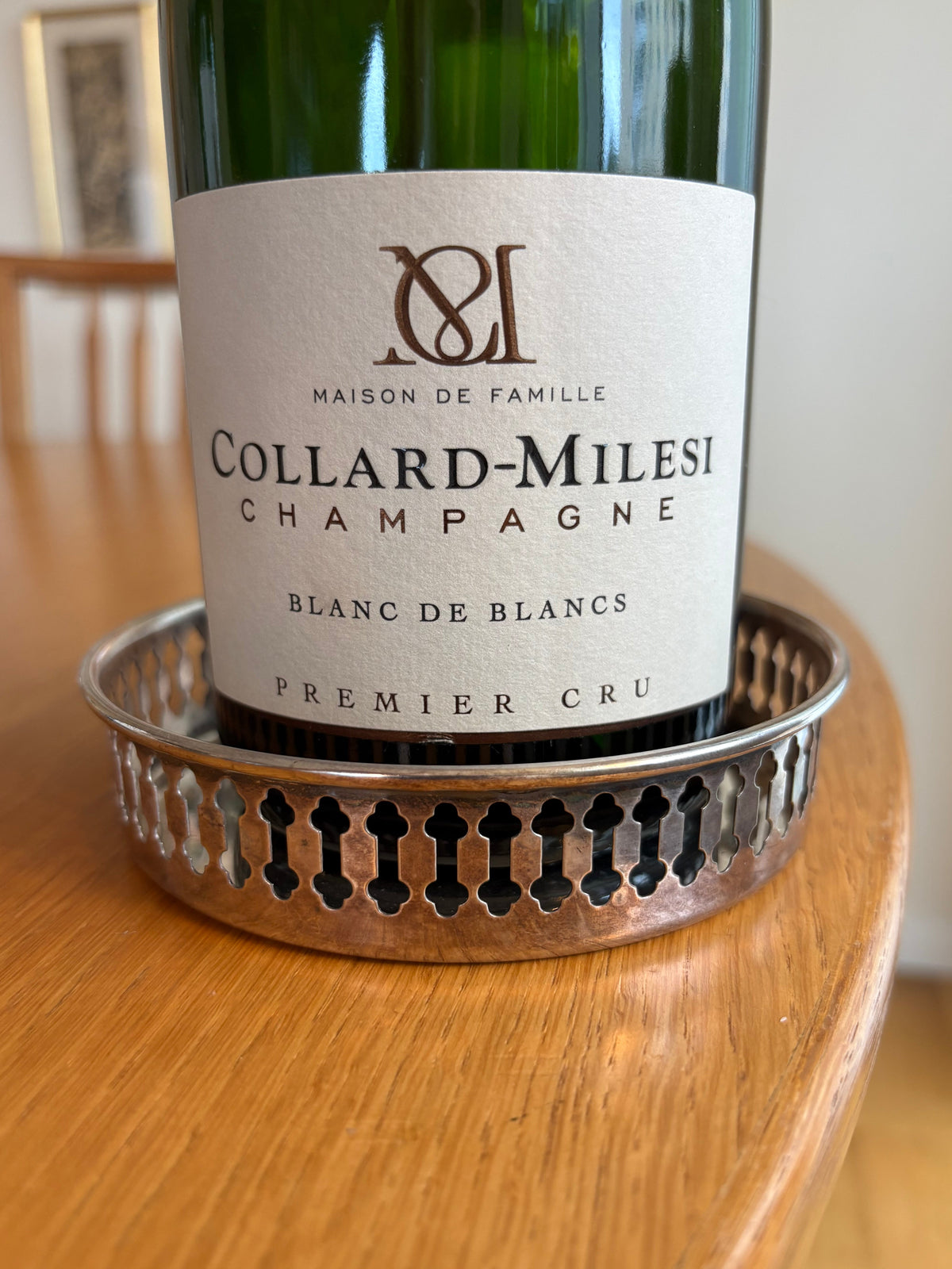 Coaster Champagneflaska