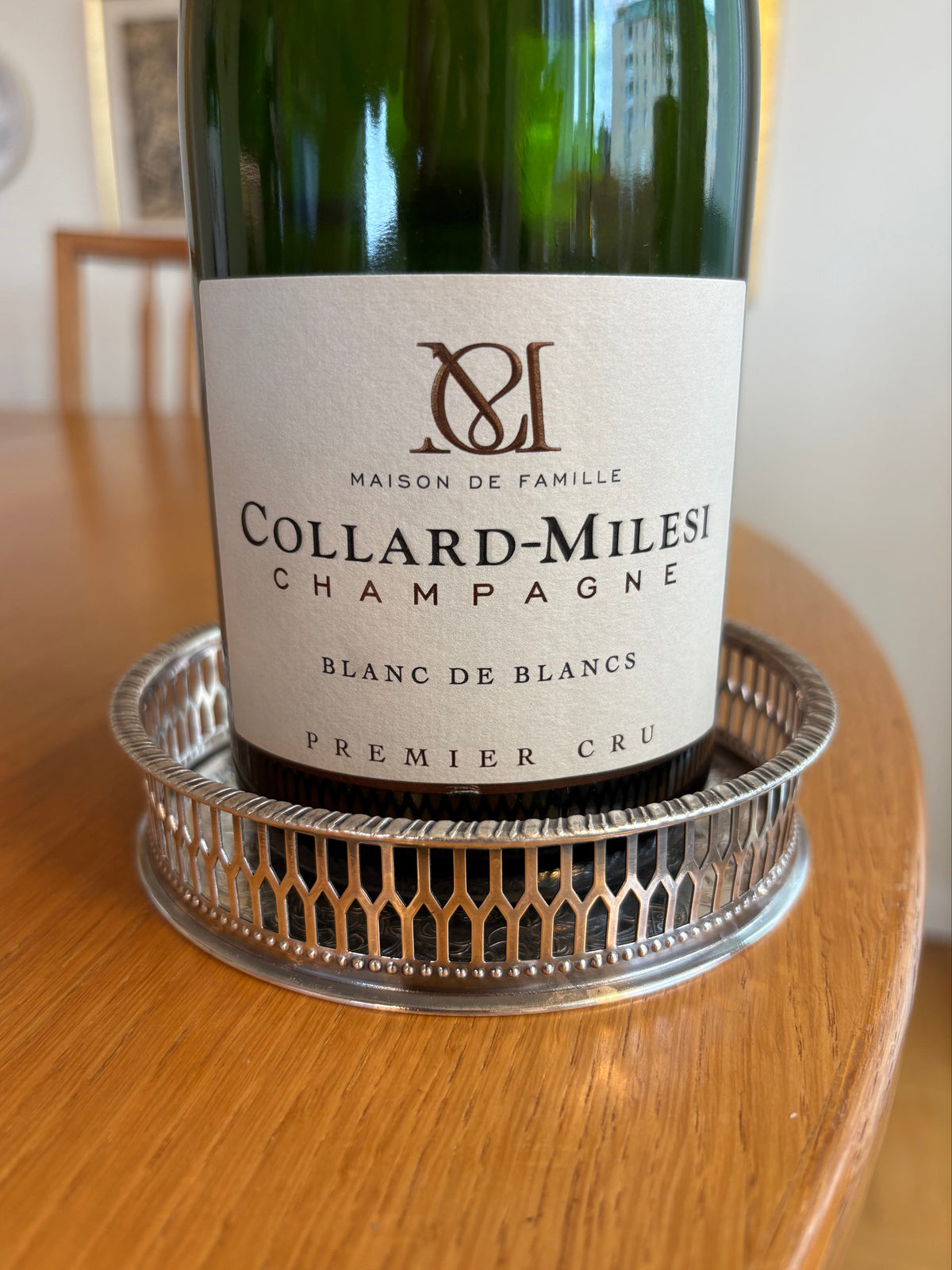 Coaster Champagneflaska