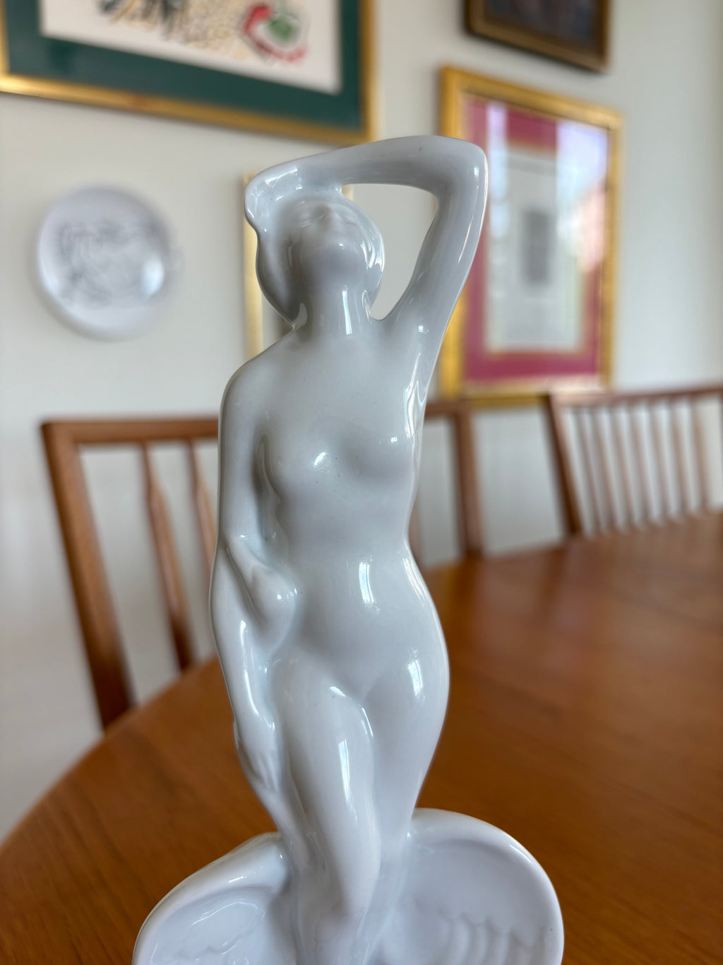Blomsterfakir Arabia "Leda och svanen"- Gunnar Nyholm - Art Deco