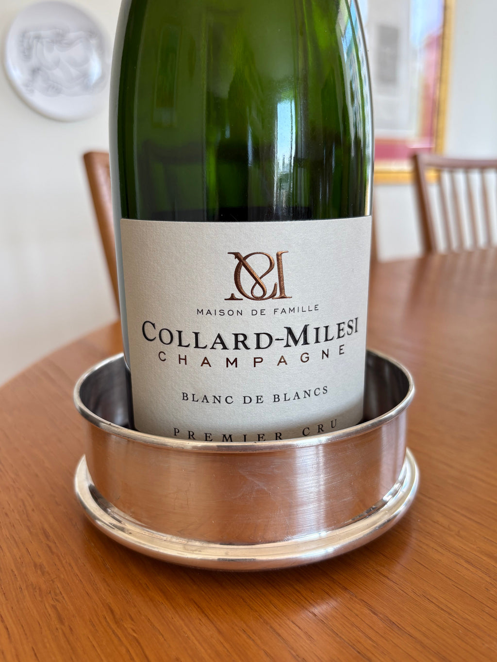 Coaster Champagneflaska